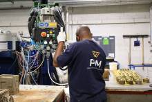 Notre zone d'activité pour ce service Fabrication de pièces en élastomère sur mesure pour solutions de protection et d’amortissement en milieu industriel à